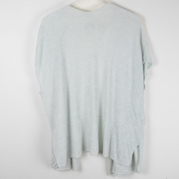 Tommy Bahama Island Soft Cardigan Sleeveless Open Front Green Size Small Medium - Picture 2 of 5